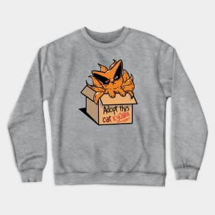 Adopt this kyubi! Crewneck Sweatshirt